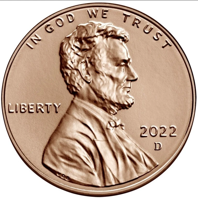 💰 2022 P & D Lincoln Shield Cents / 1 Penny - UNC - 2 coins - Image 2 of 4