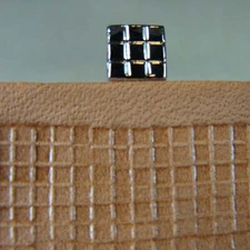 Steel Kyoshin Elle - #O28 Small Square Geometric Stamp (Leather Stamping Tool)