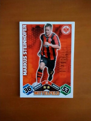 Match Attax,BL 2010/11,Eintracht Frankfurt, 2 x #50,  1,00 pro Karte, neuwertig 