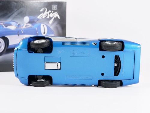 Auto art 1/18 Chevrolet Corvette SS 1957 Blue - Imagen 12 de 16