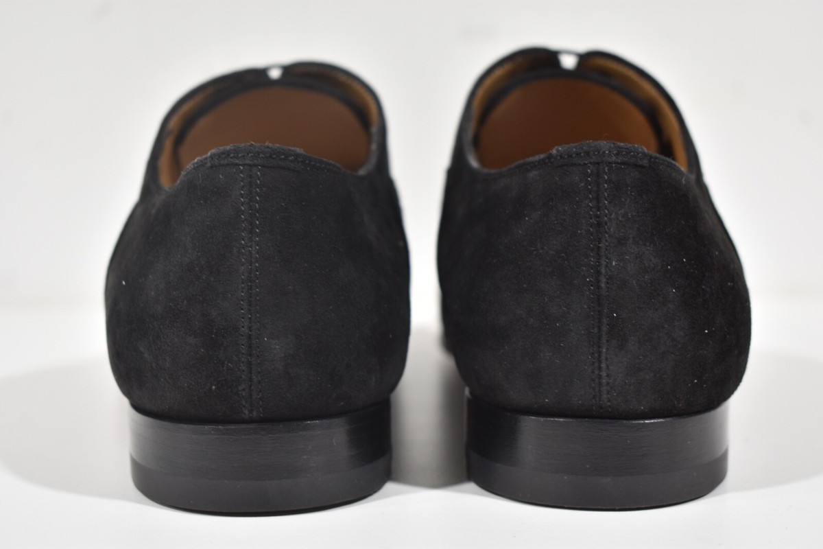 Christian Louboutin Greggo Flat Black Suede Lace Up Oxford  display picture 3