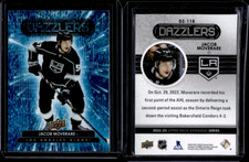 2022-23 Upper Deck Extended Series Dazzlers Blue #DZ-118 Jacob Moverare