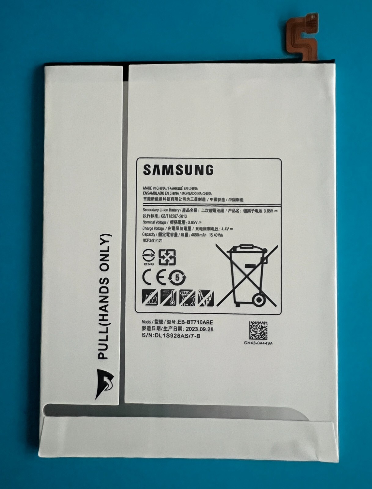 Batterie EB-BT710ABE originale Samsung de rechange pour Galaxy Tab S2 8.0