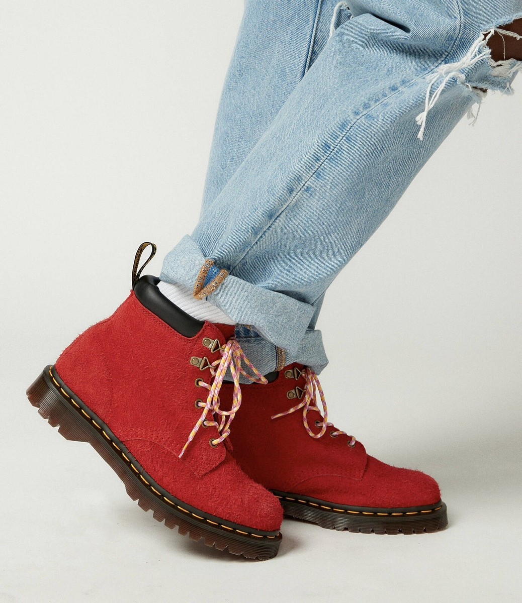 Women's 939 Ben Suede Red Padded Collar Lace