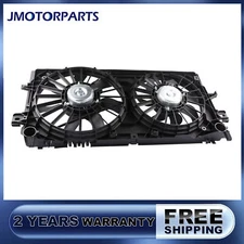 Dual Radiator Cooling Fan Assembly For Chevrolet Impala Pontiac Grand Prix