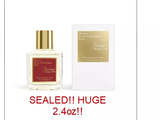 NIB Maison Francis Kurkdjian Baccarat Rouge 540 Scented Body Oil