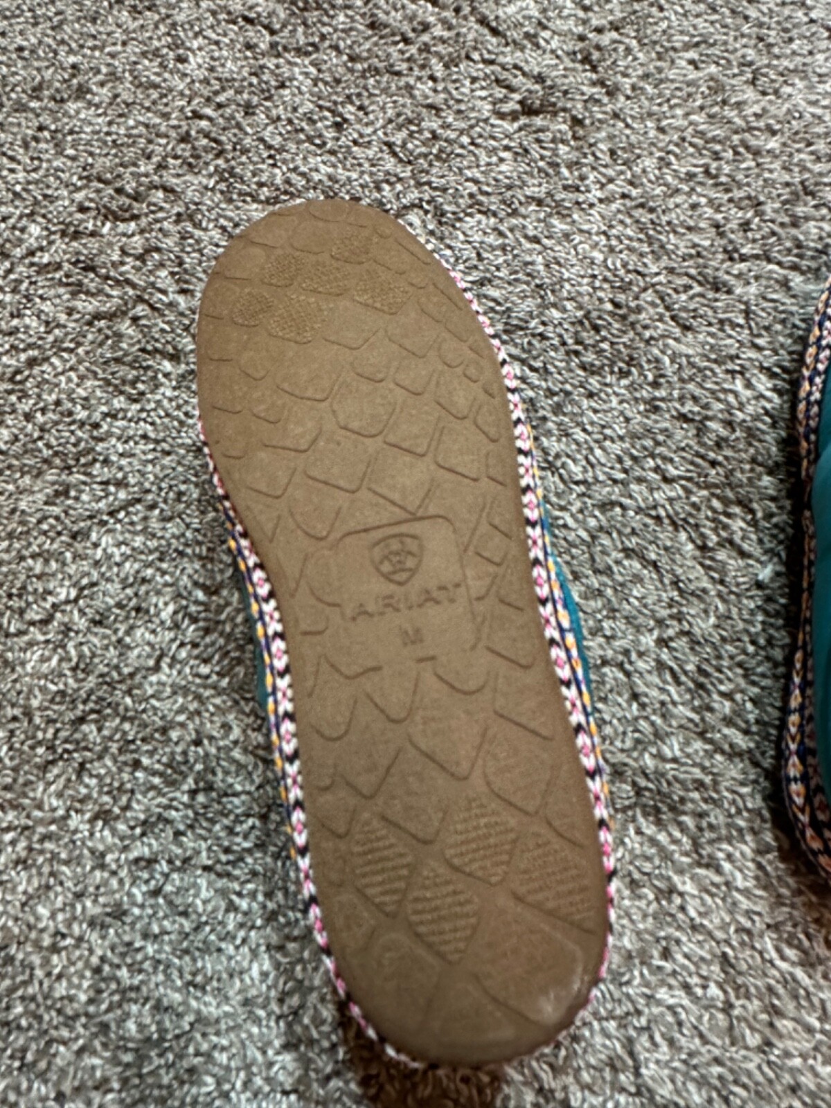 SAOLA Ariat pantofole donna taglia media 8 blu suola rigida scarpe aderenti 8868