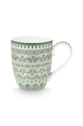 PIP Studio Tasse Lily & Lotus XL Jumbobecher Porzellan 0,45L - Bild 8 von 10
