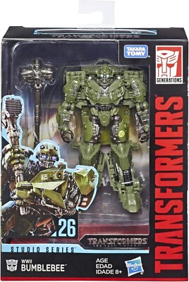トランスフォーマー スタジオシリーズ WWII バンブルビー Takara Tomy Hasbro Transformers Studio Series Deluxe Class