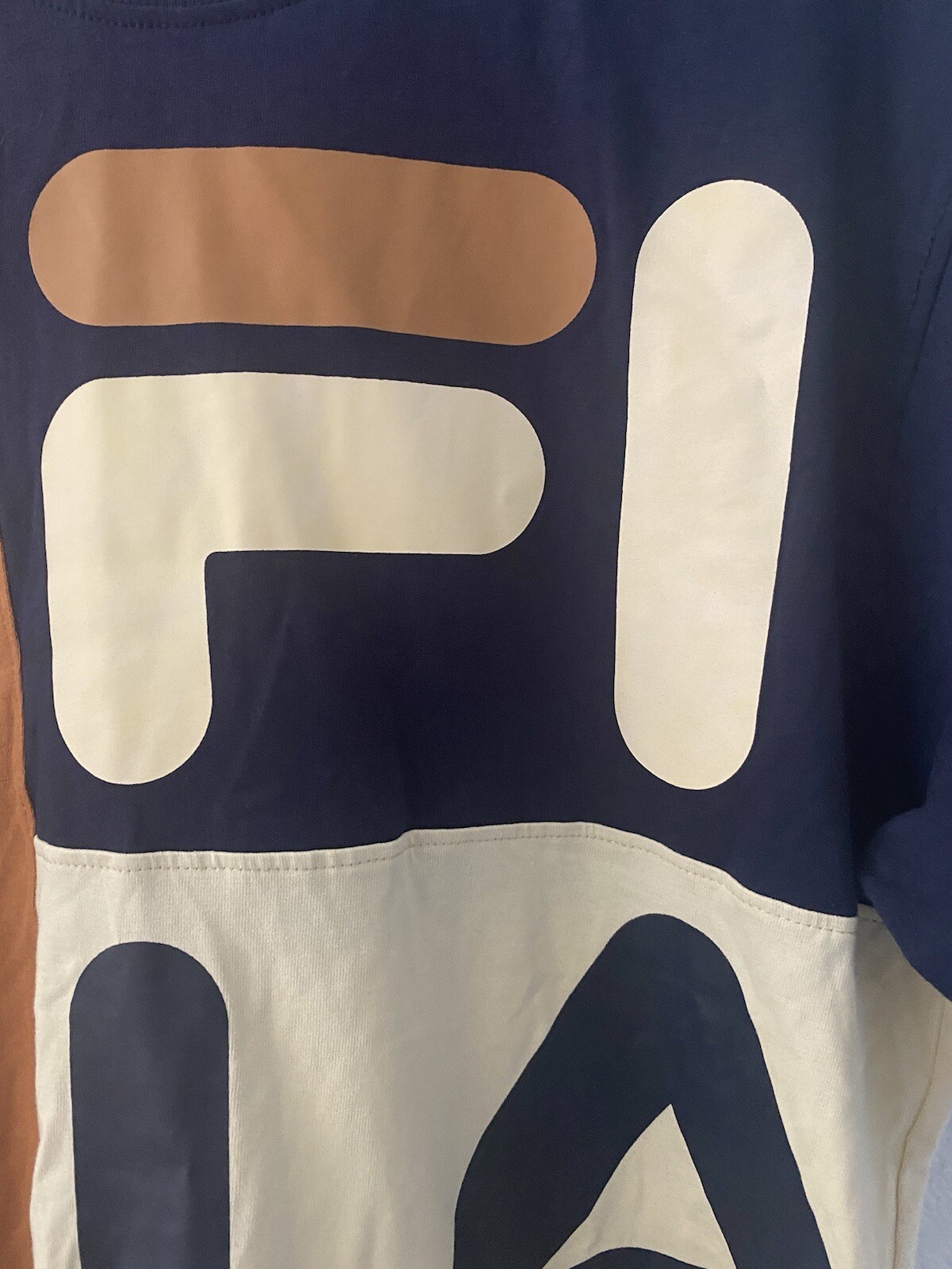 T shirt Fila taglia L tri multicolore