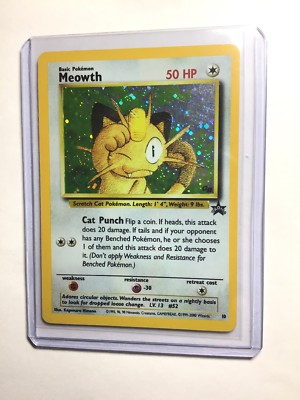 し*ば様 ポケモンカード 2024 Meowth GEM MT 10 MEOWTH - #10 Black Star Promo - Holo - Pokemon Card - NM | eBay