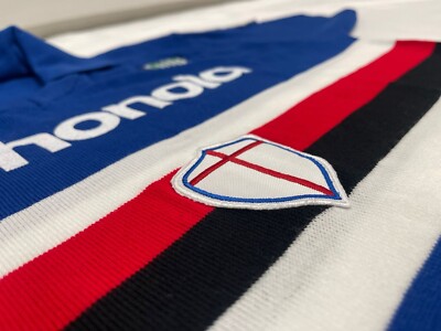 Copa Maillot Rétro Sampdoria Vialli 9 Extérieur 1991-1992  Flocage Retro Flex