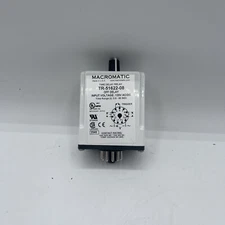 Macromatic Tr-51622-08 Time Delay Relay,120Vac/Dc,10A,Dpdt