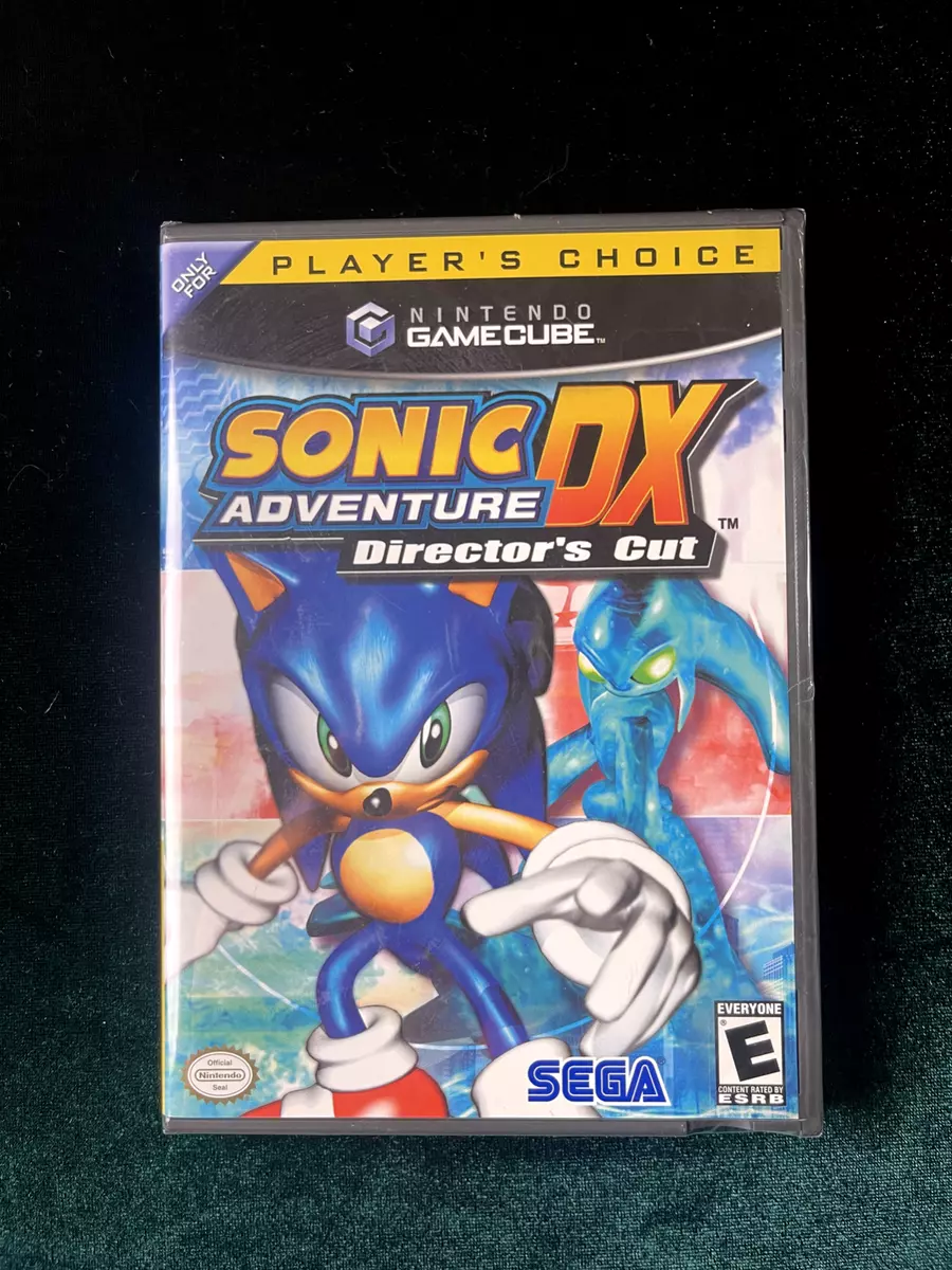 Sonic Adventure DX Director's Cut New SEALED Nintendo Gamecube Fast  Ship