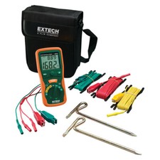 Extech 382252 Earth Ground Resistance Tester Kit - 20 to 2000&Omega;