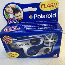 Polaroid Fun Shooter Vintage Flash Disposable Camera - Sealed 2008 Model FS63