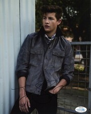 Tye Sheridan X-Men  Autographed Signed 8x10 Photo ACOA 