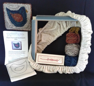 Oxford Punch Needle Starter Rug Hooking Kit ( Bird)  