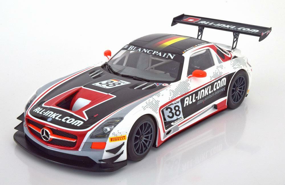 Mercedes SLS AMG GT3 Minichamps 151123138 miniature de collection FIA GT 2012