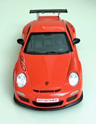 Porsche 911 GT3 RS (2010), Kingsmart 1:36, Modellauto mit Rückzugsmotor, Neu