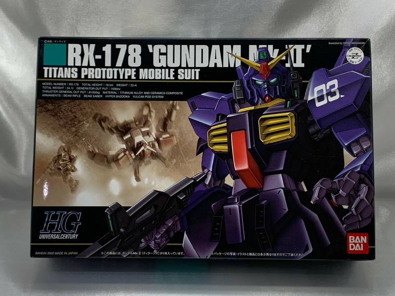 Gunpla 1/144 BANDAI Gundam HGUC RX-178 'Gundam Mk-II' Titans Prototype Z Gundam