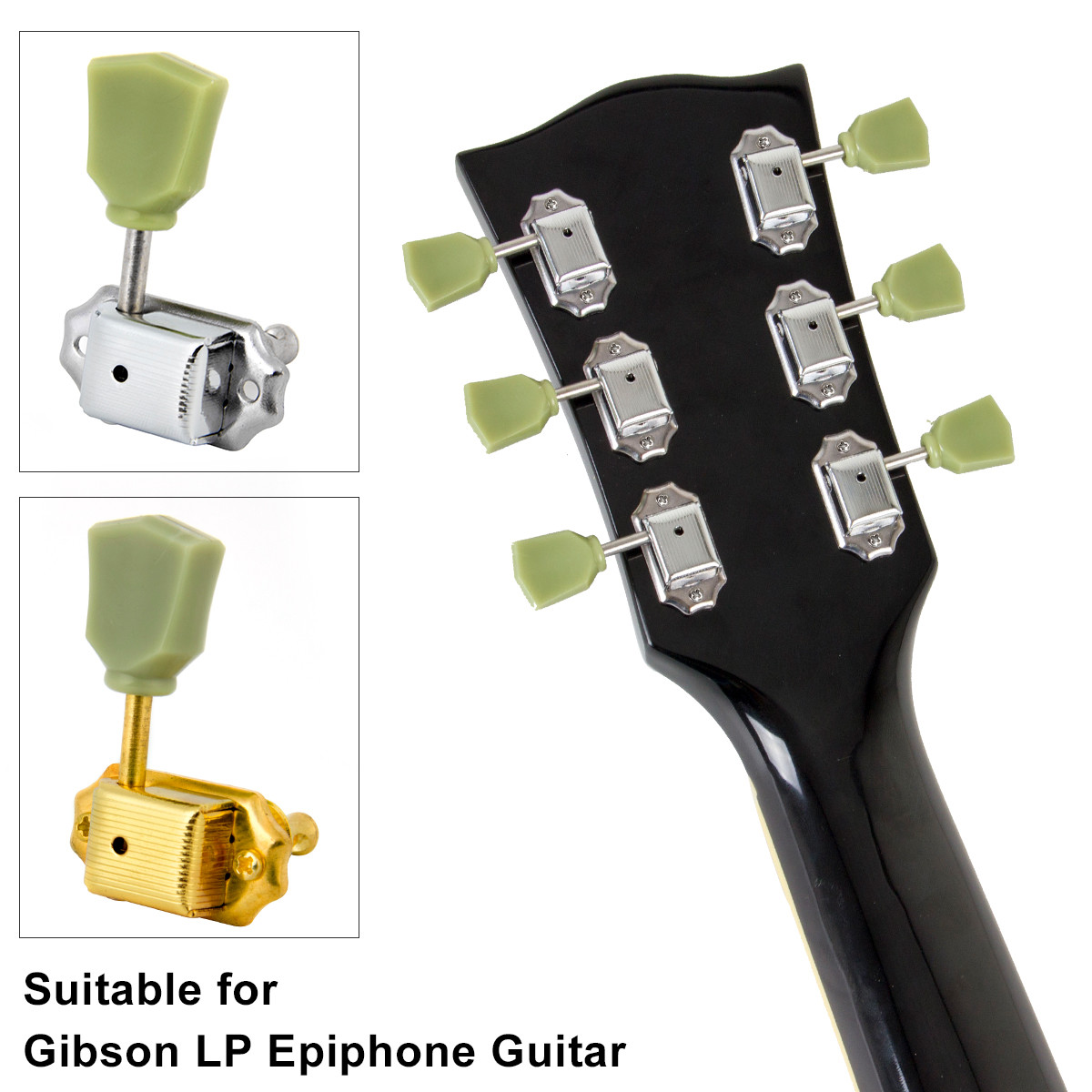 Guitar Vintage Tuning Pegs Tuners Keys Machine Heads for Gibson Les