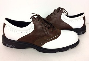 ecco saddle golf shoes