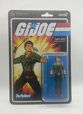 G.I. Joe Lady Jaye Super 7 ReAction Figure