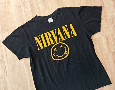 NIRVANA von KEYA T-Shirt S (Maße!) schwarz