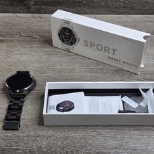 Men's Smart Watch Sleep Monitor Stainless Steel Wristwatch Sport Fitness Tracker