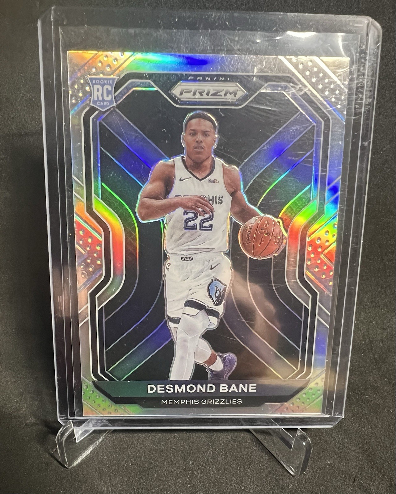 2020-21 Panini Prizm Desmond Bane #297 Silver Prizm RC