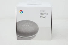 GOOGLE Home Mini Smart Assistant Chalk Gray GA00216-US ~ New in Sealed Box