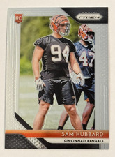 2018 Panini Prizm Rookie Card #266 Sam Hubbard Cincinnati Bengals. rookie card picture