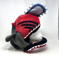 Chainsaw Man Plush Pillow Cute Anime Mask Stuffed Doll Cosplay Denji Headgear