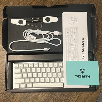 Tezarre TK61 60% RGB Mechanical Gaming Keyboard