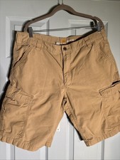 Carhartt Shorts Cargo Shorts Men 38 Tan Work Shorts Men Casual Shorts Men .