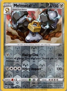 Melmetal 130/189 Darkness Ablaze Reverse Holo Rare