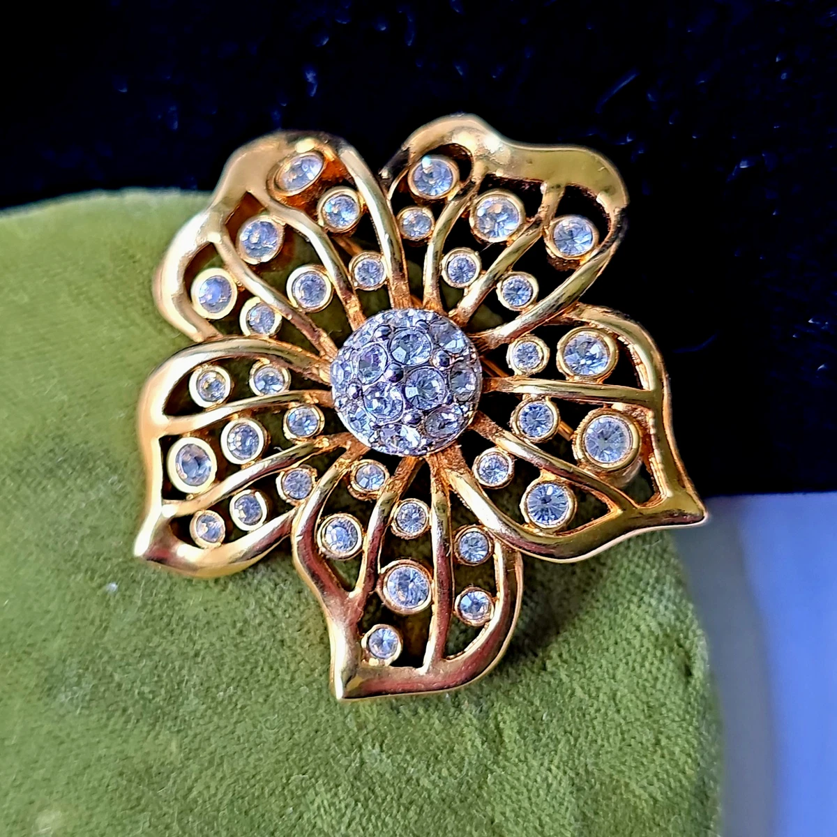 vintage swarovski brooch products for sale | eBay