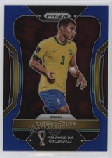 2022 Panini Prizm World Cup Qatar Blue Prizm 223/299 Thiago Silva #35 10vb