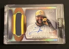 2025 Topps Dynasty Decoration Jackson Chourio 2/10 Game Worn Jersey Patch Auto