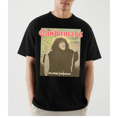 Candlemass Style Doom Metal Epic Heavy Vintage T-Shirt S-5XL
