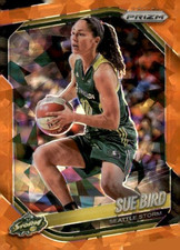 2025 Panini WNBA Prizm #38 Sue Bird Orange Ice Prizm Storm