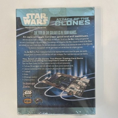 Star Wars Wizards Attack of the Clones Trading Card Game Starter