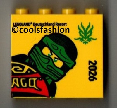 NEU   NINJAGO LLOYD 2026   SAMMELSTEIN SONDERSTEIN PROMOBRICK LEGO  LEGOLAND