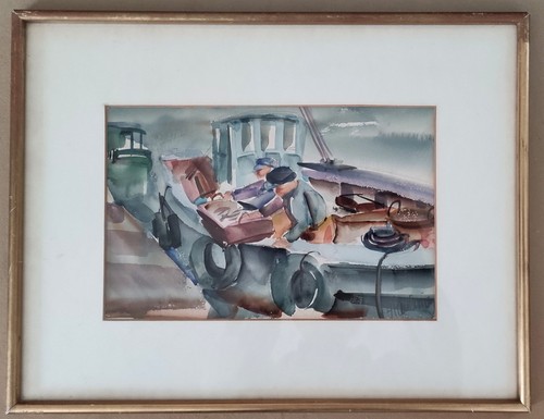 André Paulmier Aquarelle