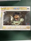 FUNKO POP ONE PIECE LUFFY WITH GOING MERRY 111 NYCC EXCLUSIVE OFFICIAL  STICKER