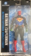BATMAN SUPERMAN DC Multiverse Fusion World's Finest McFarlane Toys Blister Card