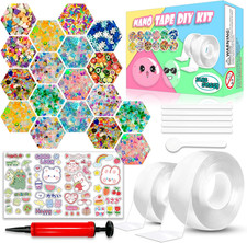Nano Tape Bubble Kit, Nano Squishy Making Kit Tape Bubbles, Arts and Craft DIY S
