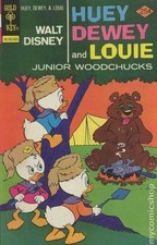 Huey Dewey and Louie Junior Woodchucks #37 FN 1976 Gold Key Stock Image