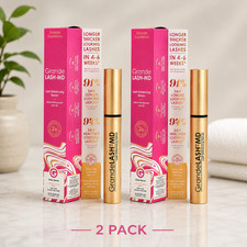 2PACK Grande LASH-MD Grande Lash Enhancing Serum 4ML 6 month Supply Newest